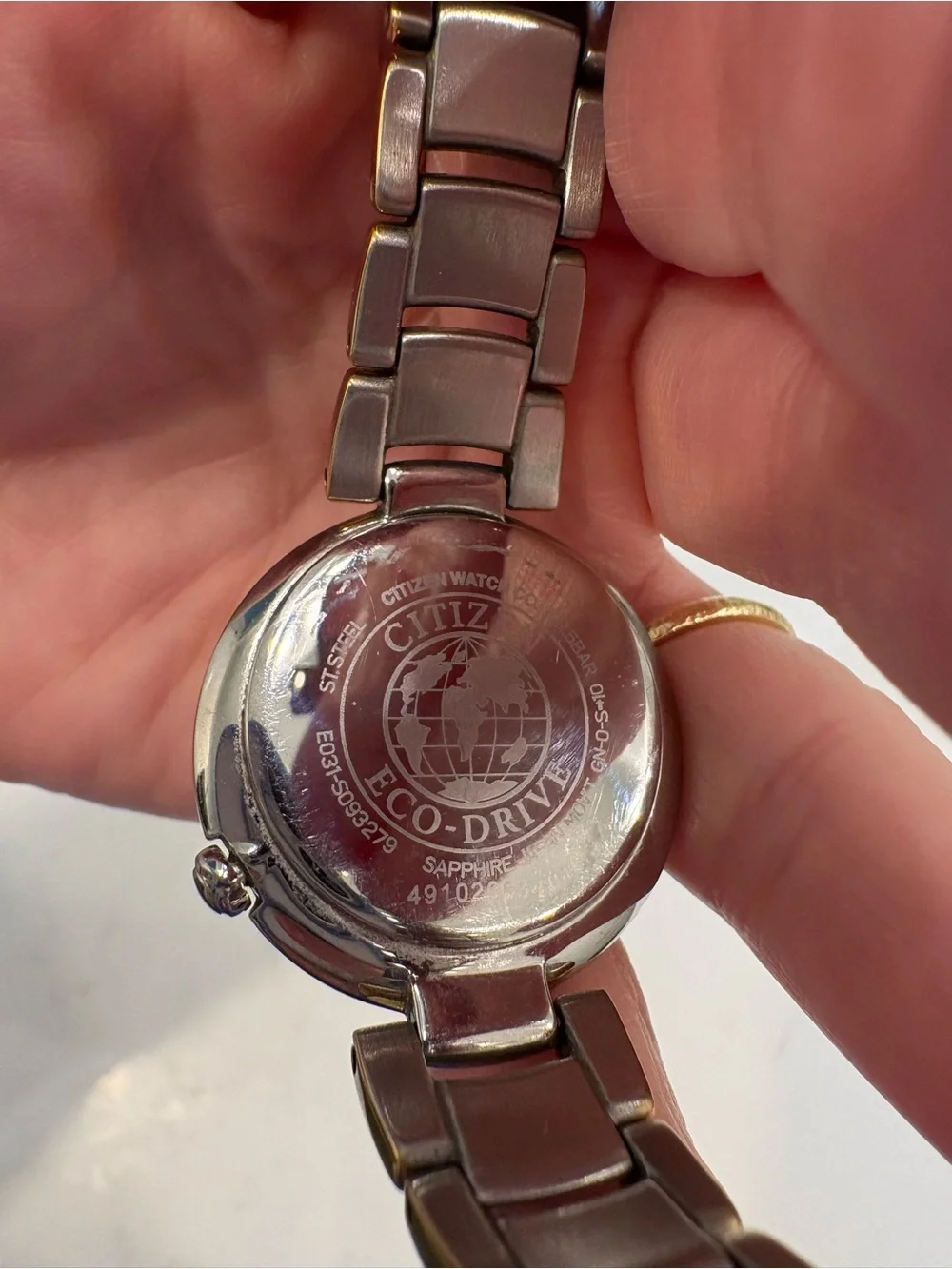Citizen Sunrise Collection Two-Tone Mother-of-Pearl Dial Watch